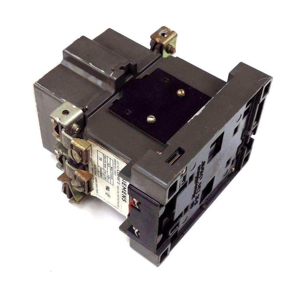 Used SIEMENS CDB46*3 CONTACTOR 600VAC W/ COIL 480/380V, 60/50HZ, CDB463