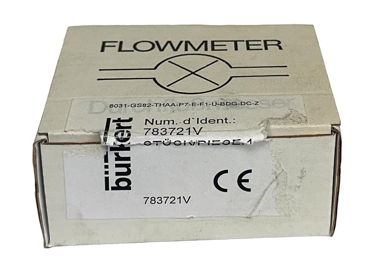BURKERT 8031-GS82-THAA-P7-E-F1-U-BDG-DC-Z / 783721V TYPE 8031 FLOW SENSOR NSMP