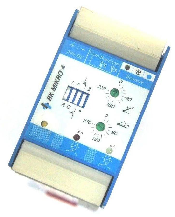 Used LEUKHARDT 8.0403.04 BK MIKRO 4 TIME DELAY RELAY 9527029.077