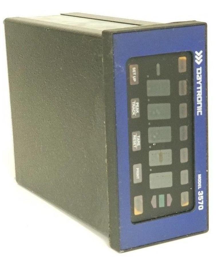 Used DAYTRONIC MODEL 3570 STRAIN GAGE PANEL METER