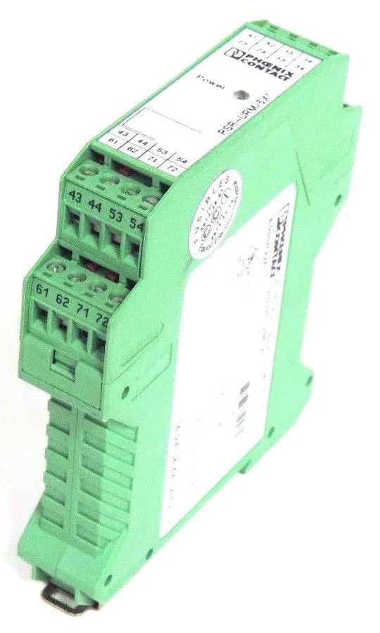 Used PHOENIX CONTACT PSR-SCP-120UC/URM/5X1/2X2 RELAY 120/240VAC, 2981402