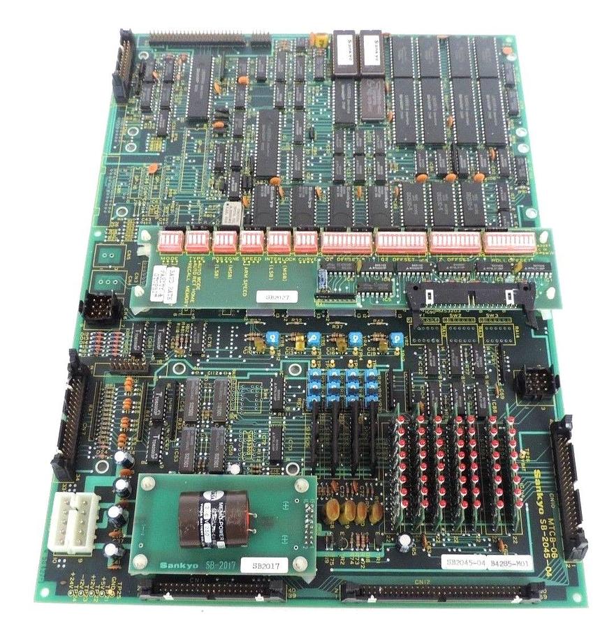 Used REPAIRED SANKYO MTCB-06 BOARD SB-2045-04, SB2027, SB2045-04 B4285-M01