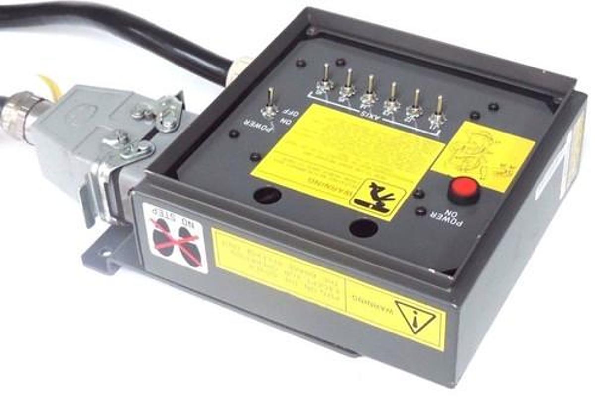Used REPAIRED FANUC A05B-2351-C201 BRAKE RELEASE UNIT MISSING COVER A05B2351C201