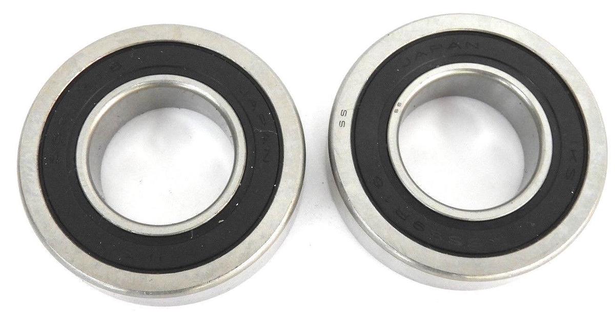 Used LOT OF 2 NEW IKS SS99R16 BALL BEARINGS RADIAL DEEP GROOVE SEALED 1X2X1/2IN