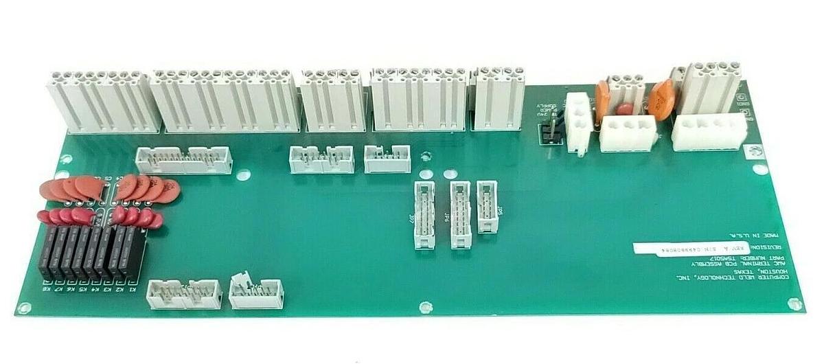 Used AWC T5A5017 TERMINAL PCB ASSEMBLY BOARD REV. A