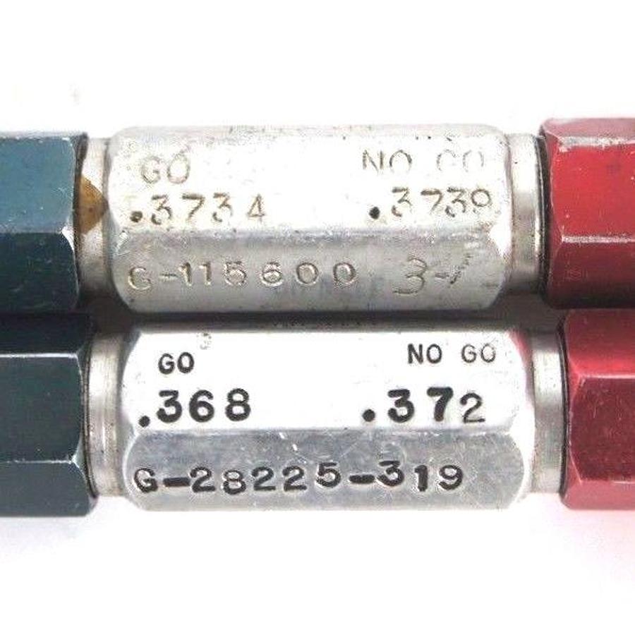 Used LOT OF 10 PLUG GAGES BESLEY, RITE-O, HEMCO, VAN KEUREN, DU-WELL