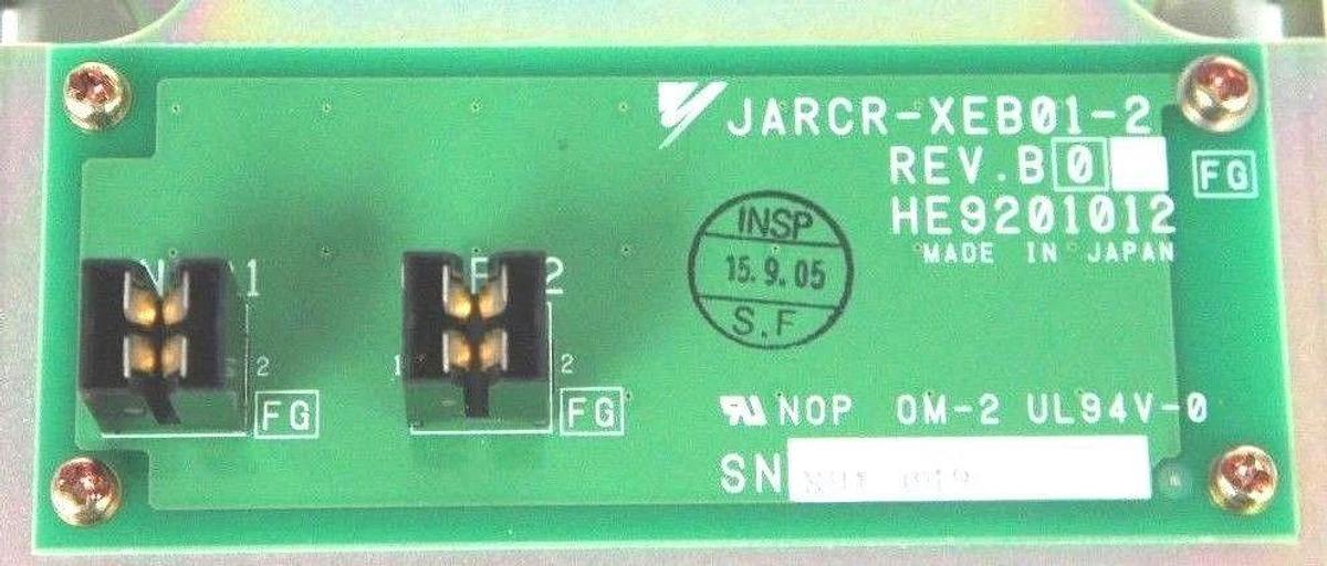 NEW YASKAWA JARCR-XEB01-1 EXPANSION BOARD HE9201012 W/ JARCR-XEB01-2