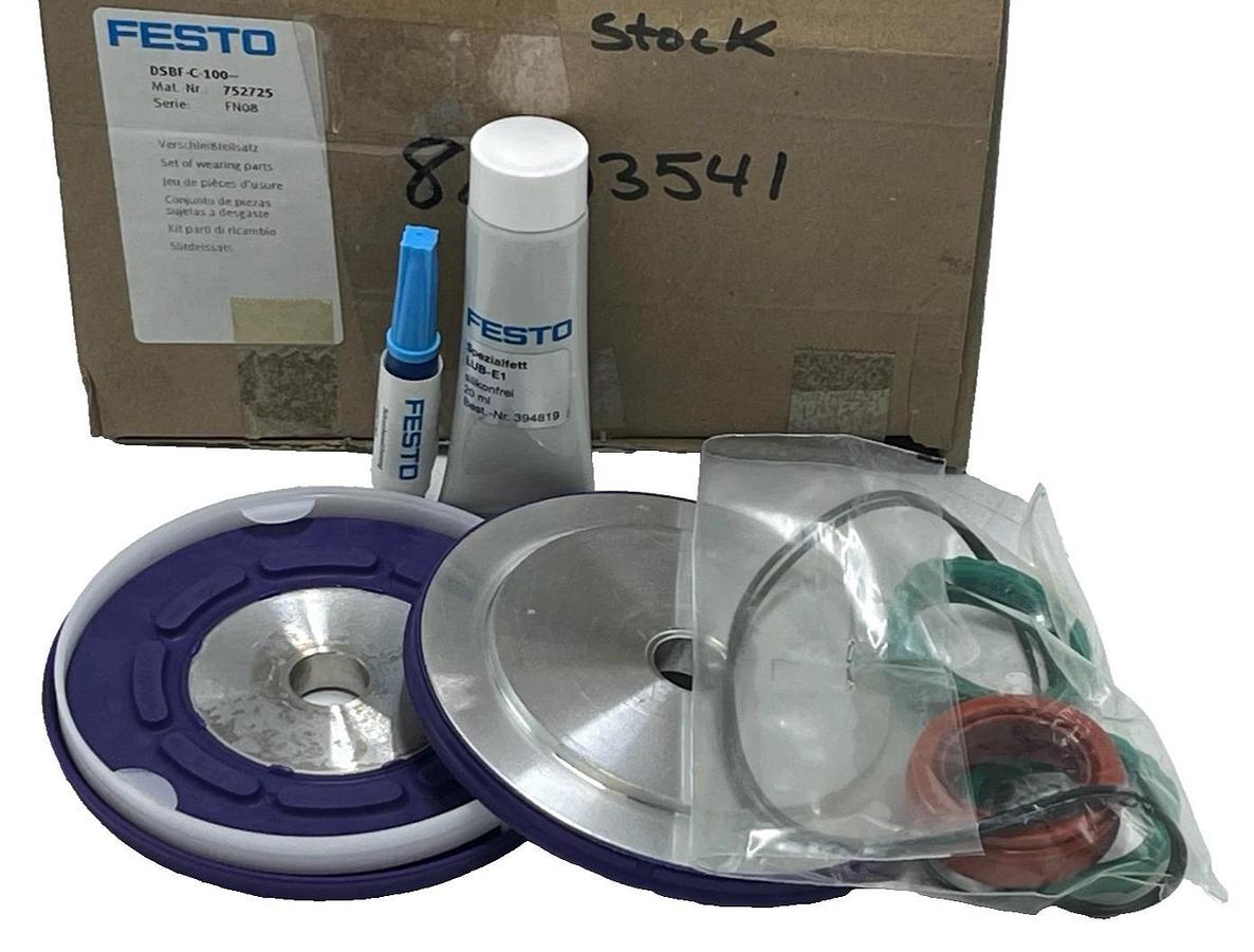 Festo 752725 DSBF-C-100 Set of Wearing Parts - Genuine OEM Repair Kit - NEW