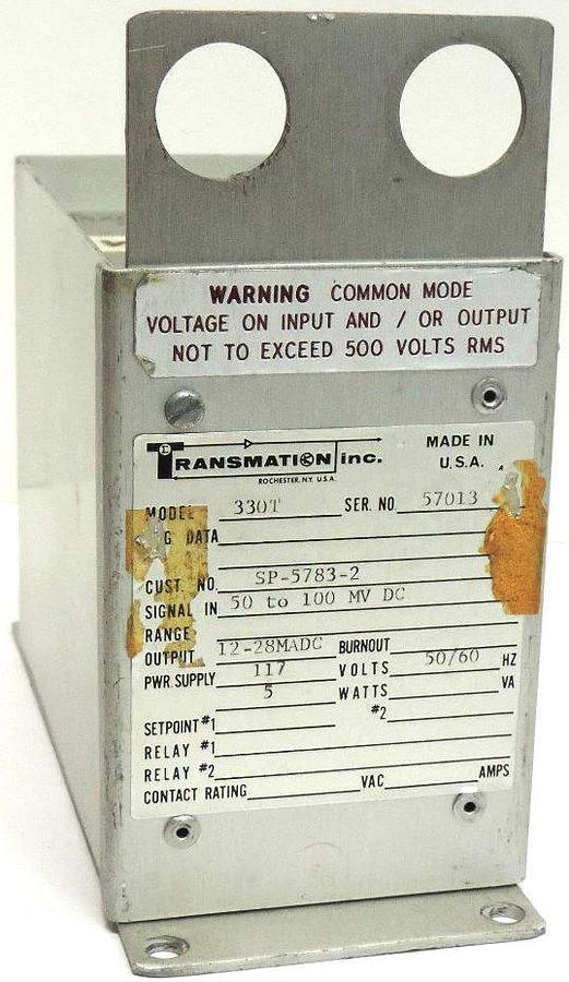 Used TRANSMATION TRANSMITTER 330T