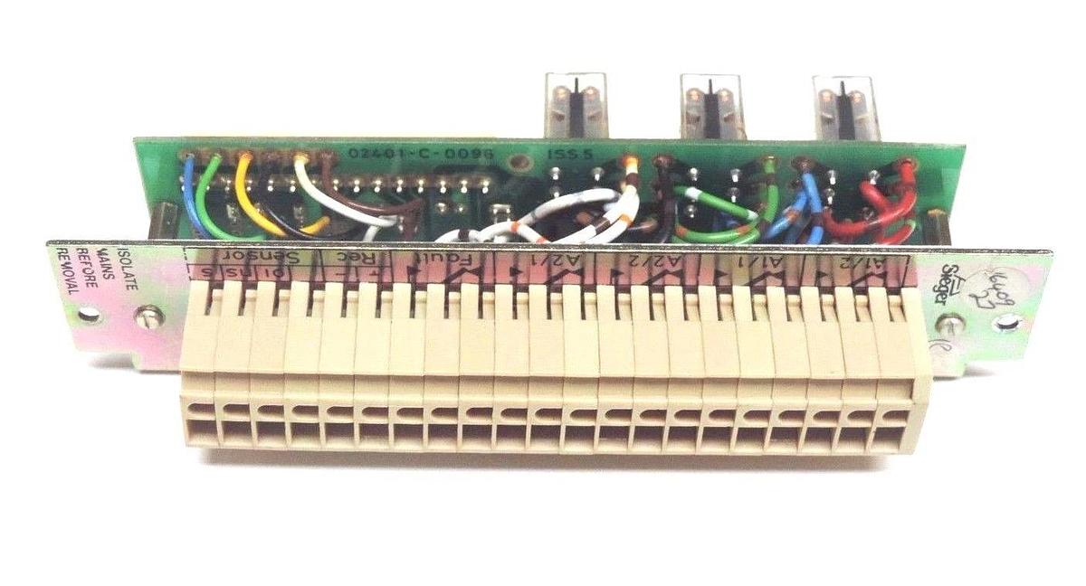 Used J&S SIEGER LTD 02401-A-0224 RELAY MODULE 02401A0224