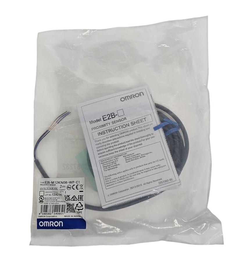 NEW OMRON E2B-M12KN08-WP-C1 PROXIMITY SENSOR E2BM12KN08WPC1 2M