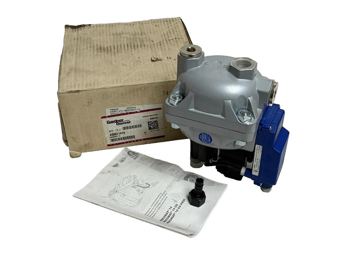 Gardner Denver A50911474 BEKOMAT 14 Condensate Drain Valve 230V 12-230psig