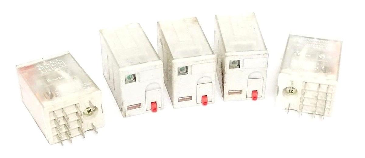 Used LOT OF 5 MAGNECRAFT 782XDX1M4L-120 RELAYS 120V 50/60HZ COIL 782XDX1M4L