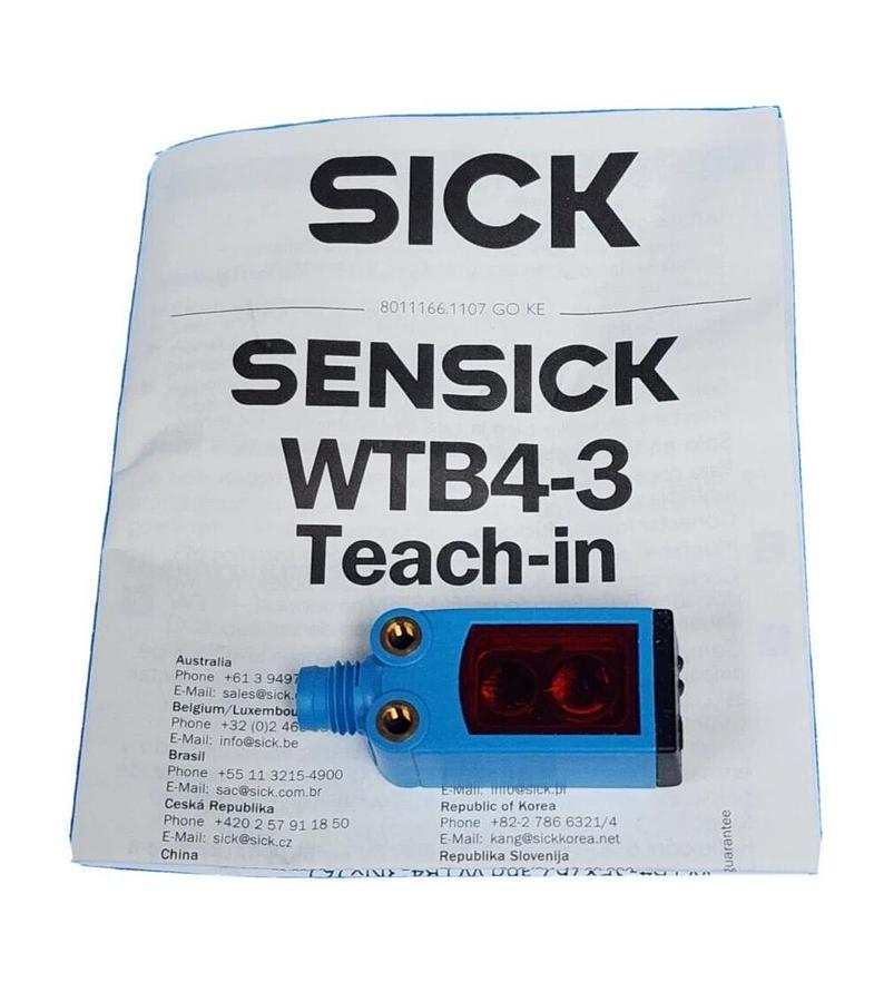 Used NIB SICK WTB4-3P2262S41 MINIATURE PHOTOELECTRIC SENSOR 1041242