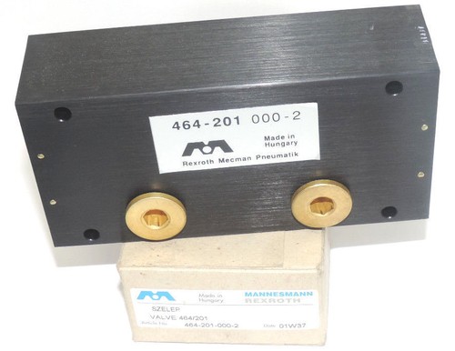 NIB MANNESMANN REXROTH 464-201-000-2 VALVE 464/201, SZELEP, 464-201 000-2