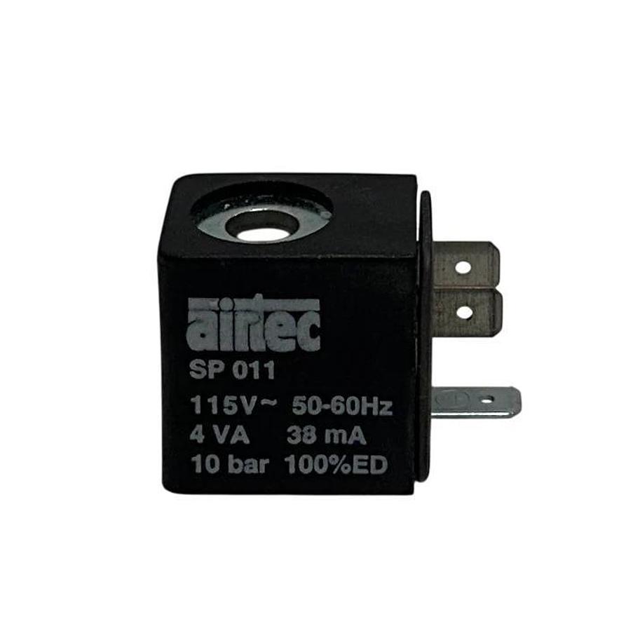 AIRTEC SP 011 / SP011 OEM SOLENOID COIL 115V 50-60Hz 4VA 38mA 10bar 100%ED NSNP