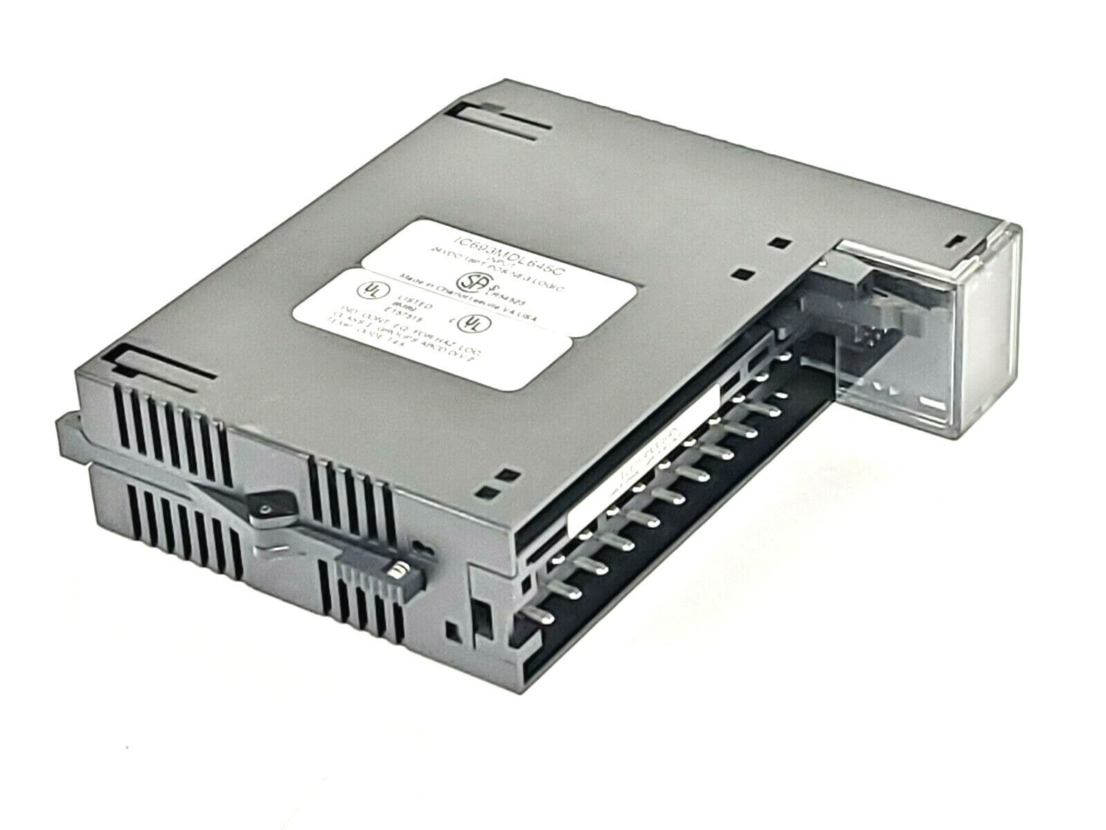 Used GE FANUC IC693MDL645C INPUT MODULE 16PT POS/NEG LOGIC (NO WIRING ARM)