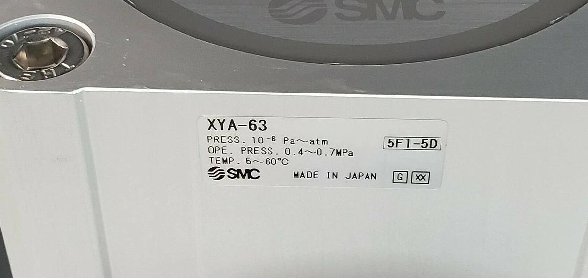 Used NEW SMC XYA-63 S.S. HIGH VACUUM IN-LINE VALVE XYA63