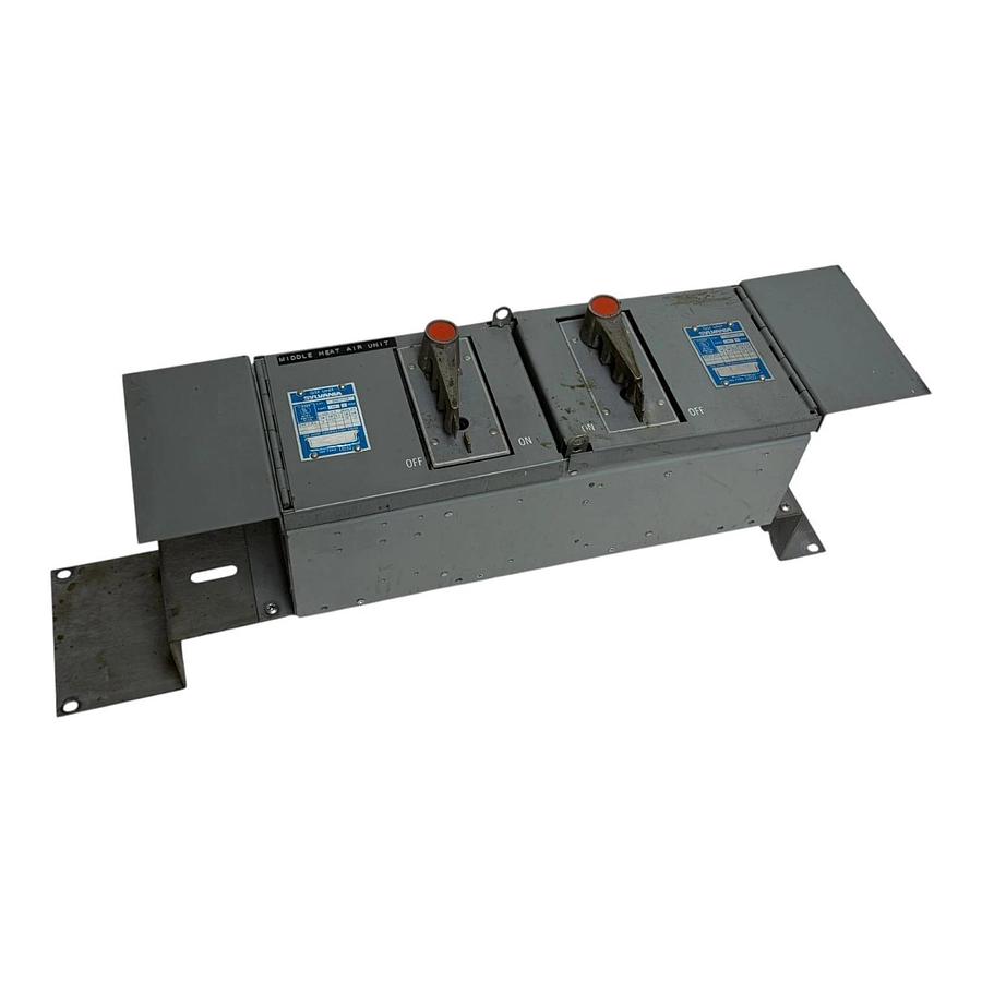 Used Sylvania QSFT633R QSF Unit Busway Plug-in Disconnect Fuse Switch 60A 240V 3P