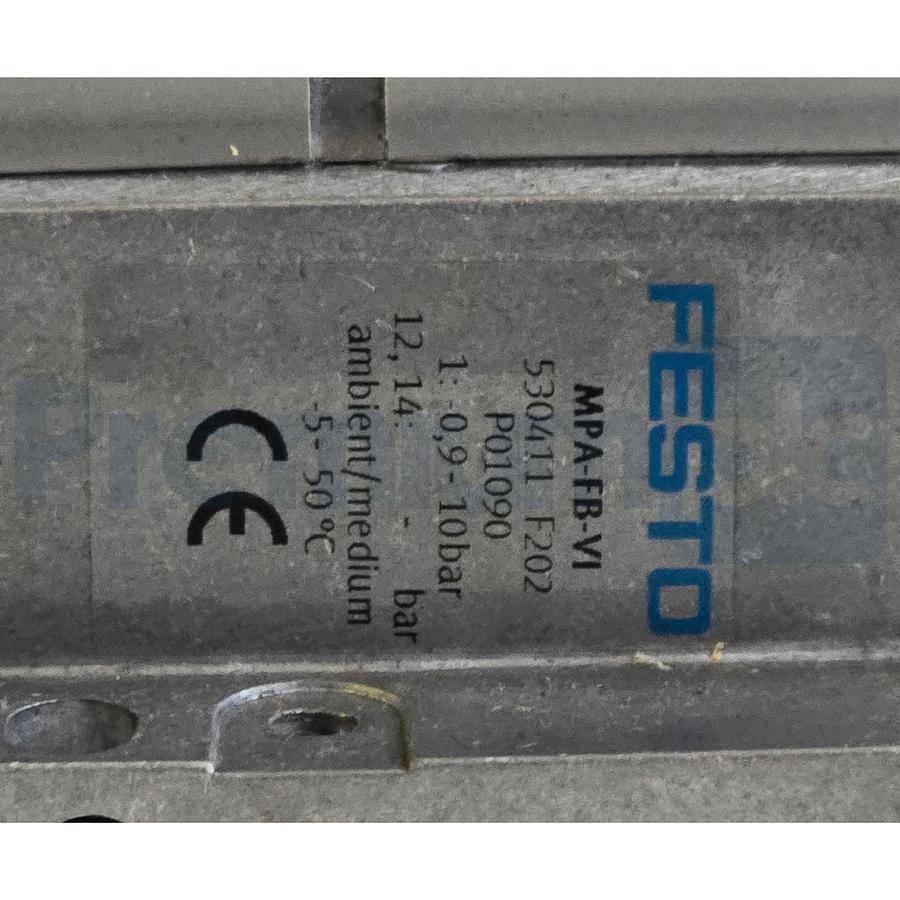 Used (2) Festo VPPM-8TA-L-1-F-0L6H-S1C1 | 572408 Regulator (2) VMPA-FB-EMG-P1 542224
