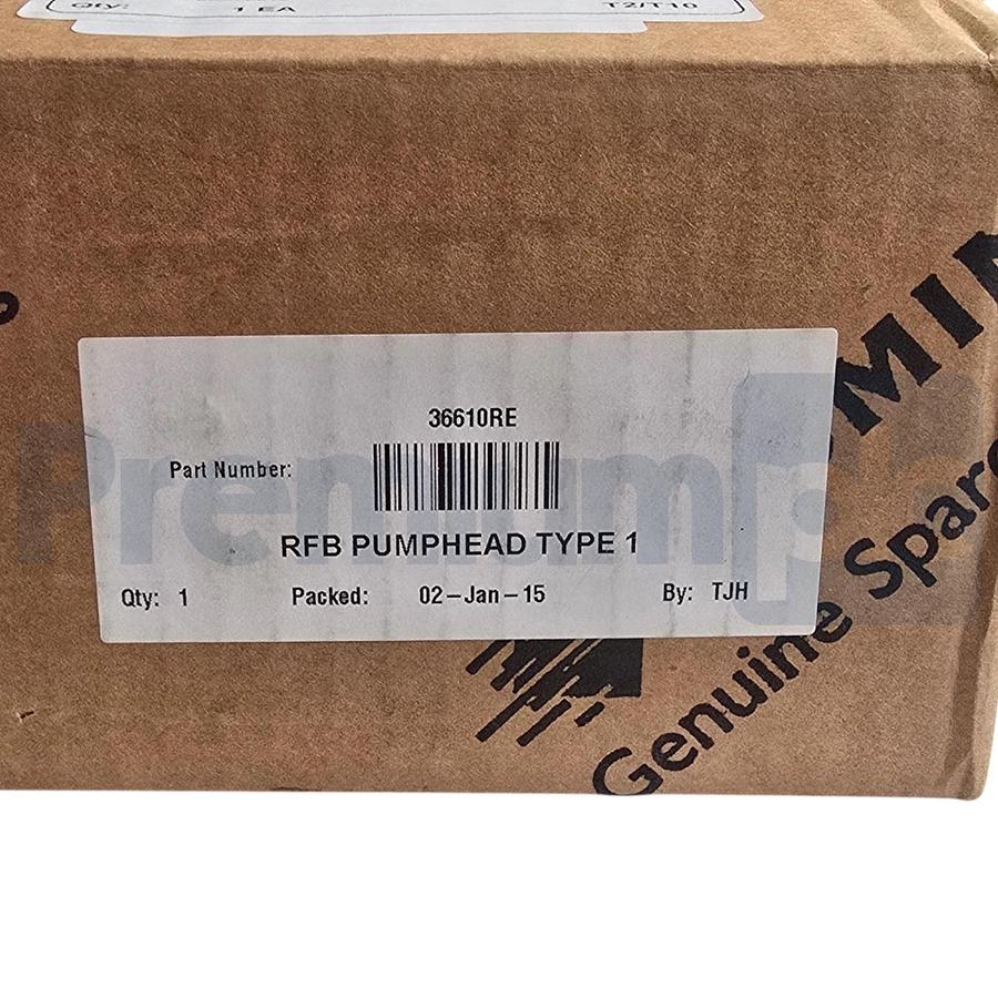 Domino 36610 | 36610RE RFB Pumphead Type 1 Peristaltic DCP Pump Head NSMP