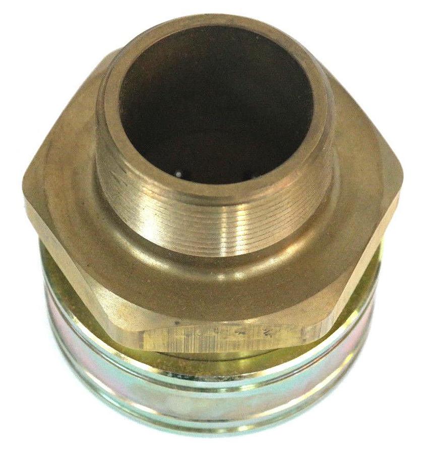 Used NEW DIXON STMC16 STRAIGHT THROUGH INTERCHANGE MALE COUPLER 2" NPT