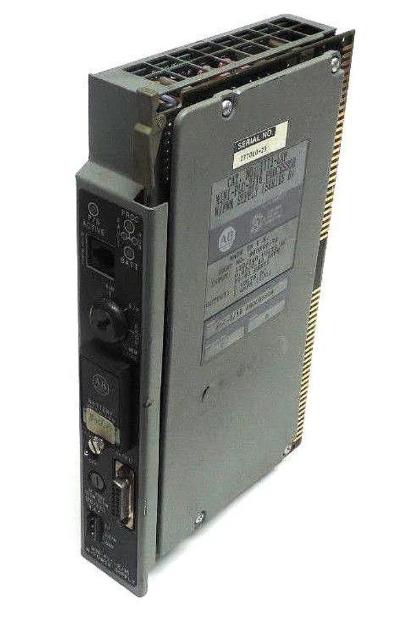 Used ALLEN BRADLEY 1772-LXP MINI-PLC-2/16 PROCESSOR W/PWR SUPPLY SER. D, F/W REV. C