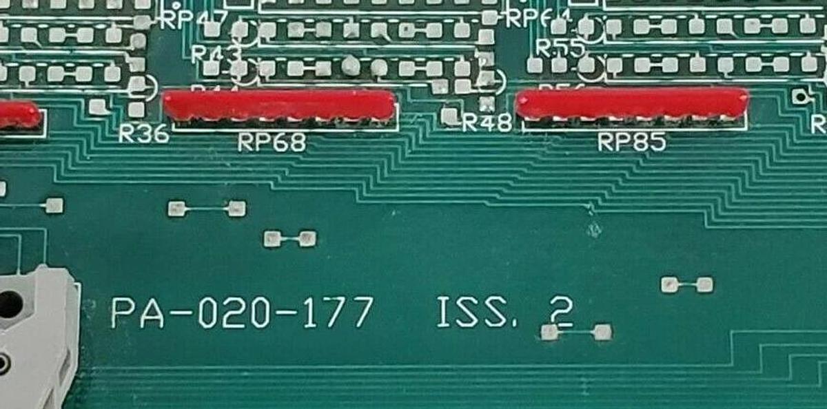 Used CEAC LINE CONTROL PA-020-177 PCB CIRCUIT BOARD ISS. 2