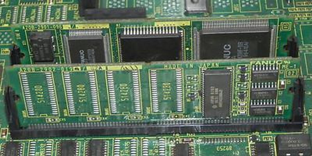 Used FANUC A16B-3200-0054/03A OPTION BOARD A16B-3200-0054 W/ A20B-2902-0192/02A