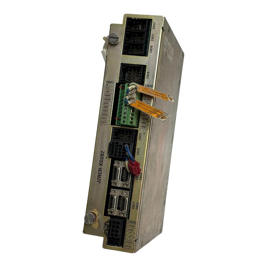 Used Yaskawa Electric JZRCR-XSU02 Motoman XRC Robot Servo Controller Power Module.