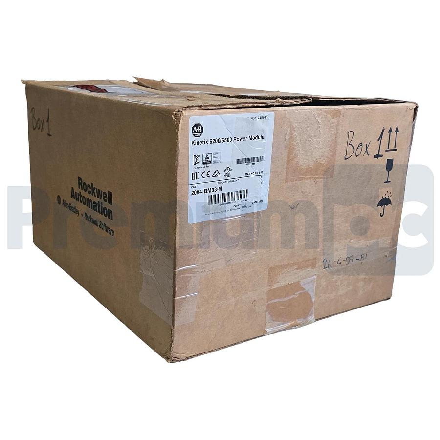Allen Bradley 2094-BM03-M /A Kinetix 6200/6500 Axis Power Module 460V 30A NSMP