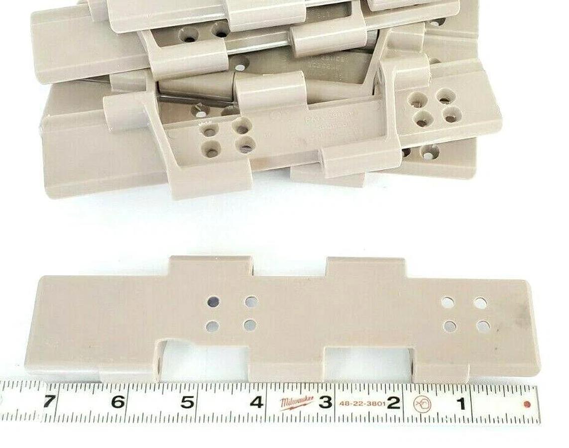 Used LOT OF 13 REXNORD REX 821 TABLE TOP CHAIN CONVEYER BELT LINKS 3036695