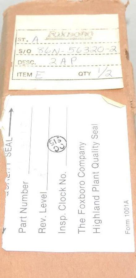 Used FOXBORO 2AP PROCESSING MODULE CARD HOLDER REV. LEVEL R ST. A 2AP
