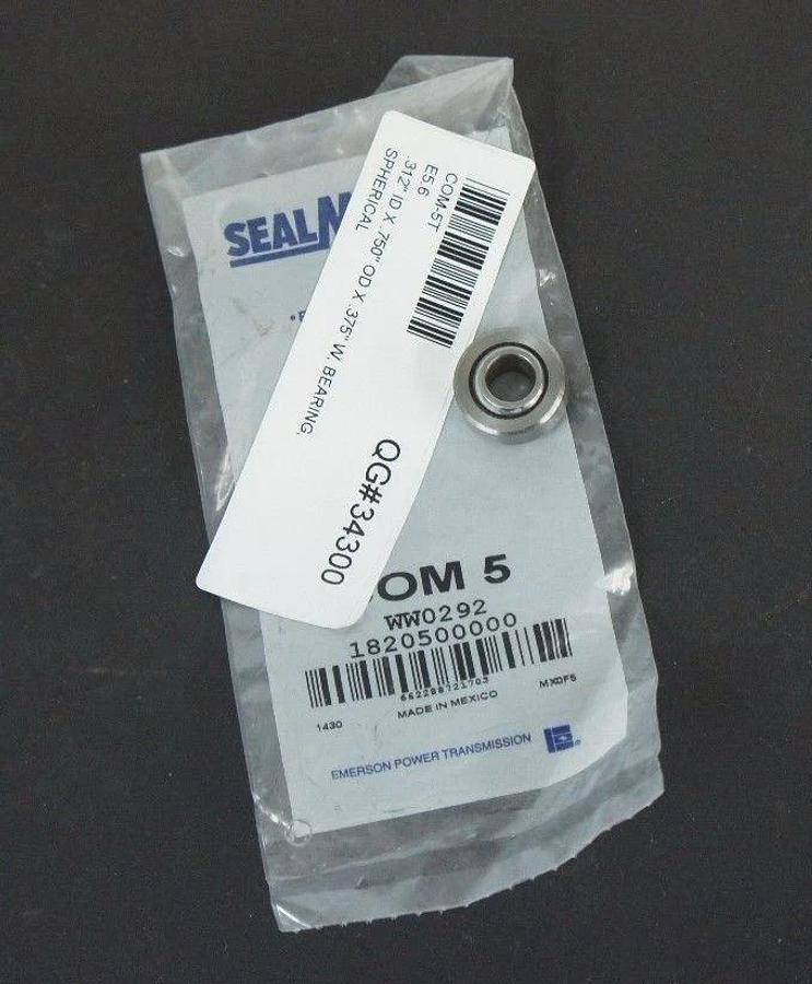 Used LOT OF 2 NEW SEALMASTER COM 5 ROLLER BEARINGS WW0292 1820500000