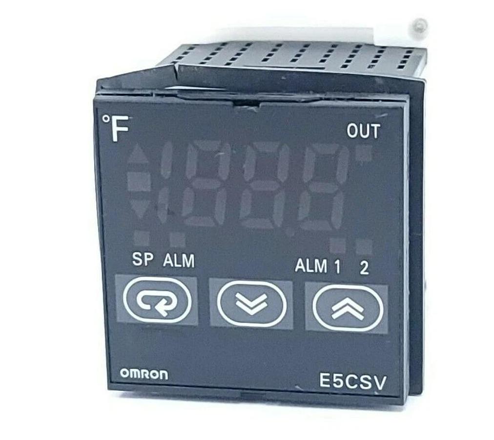 Used OMRON E5CSV-R1T-F TEMPERATURE CONTROLLER 100-240VAC 50/60HZ, E5CSV