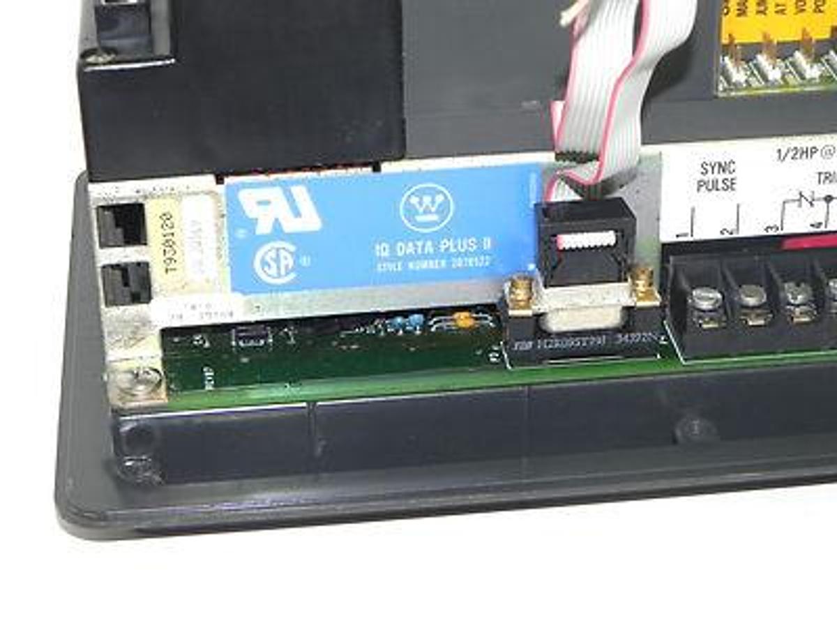 Used WESTINGHOUSE 2D78522 IQ DATA PLUS II MODULE W/ 9966D75G01 POWER MODULE 600V