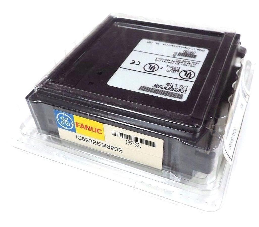 Used NEW FACTORY SEALED FANUC IC693BEM320E I/O LINK MODULE IC693BEM320 E