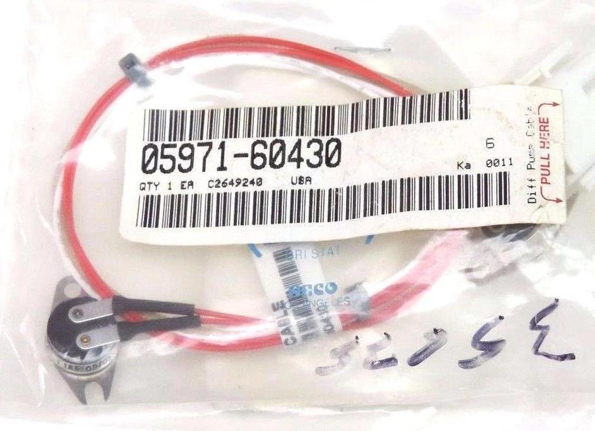 Used NEW ALPHA OMEGA 05971-60430 DIFF PUMP CABLE 0597160430