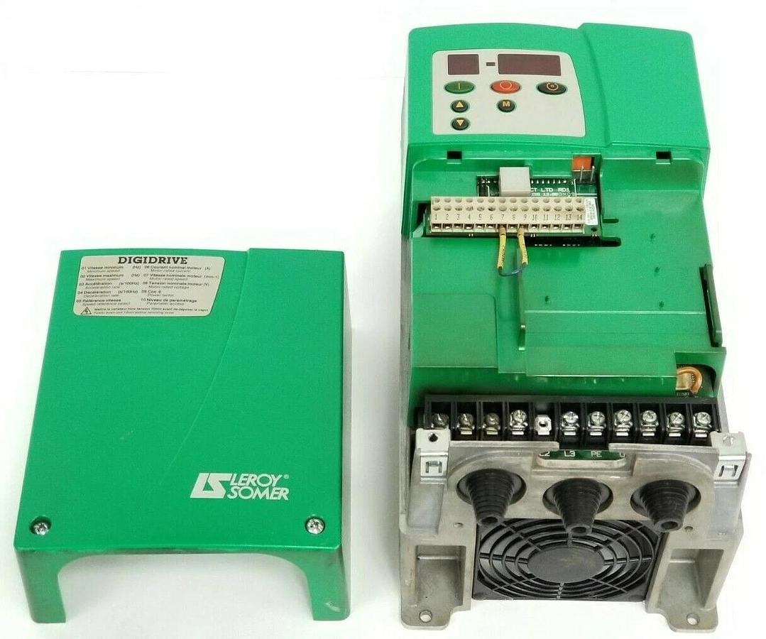 Used LEROY SOMER / EMERSON SE-23400110 DIGIDRIVE INVERTER SE2T 1.1kW SE23400110