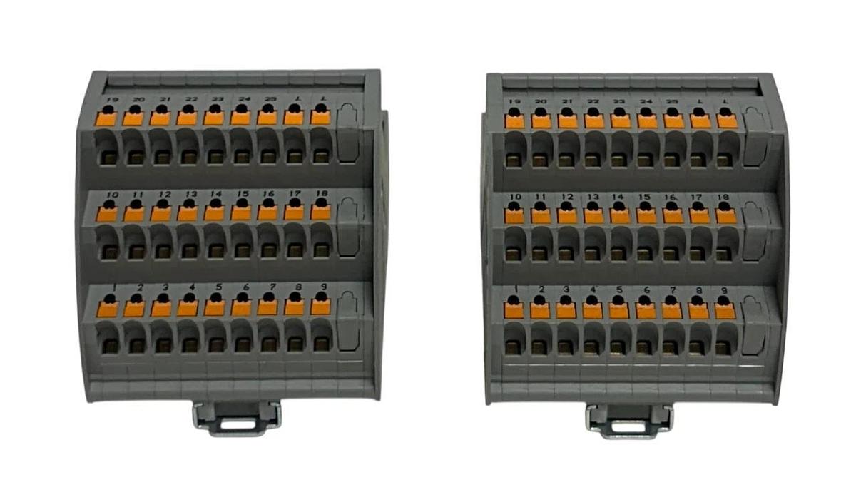2 PHOENIX CONTACT VIP-3/PT/D25SUB/F / 2903782 VARIOFACE MODULES 125VAC/DC NSNP
