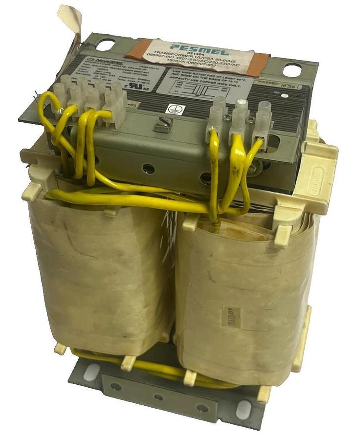 NORATEL 66907-901 Isolation Transformer 1500VA 480V In 230V Out 6.5A 50/60Hz
