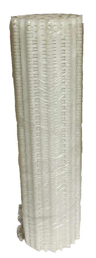Intralox Series 800 Flush Grid Polyethylene Belt 28.5" x 21' (126 Rows) Natural