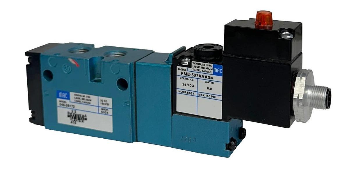 MAC 548-26172 / 54826172 SOLENOID VALVE 24VDC 6W COIL PME-507AAAG NSNP