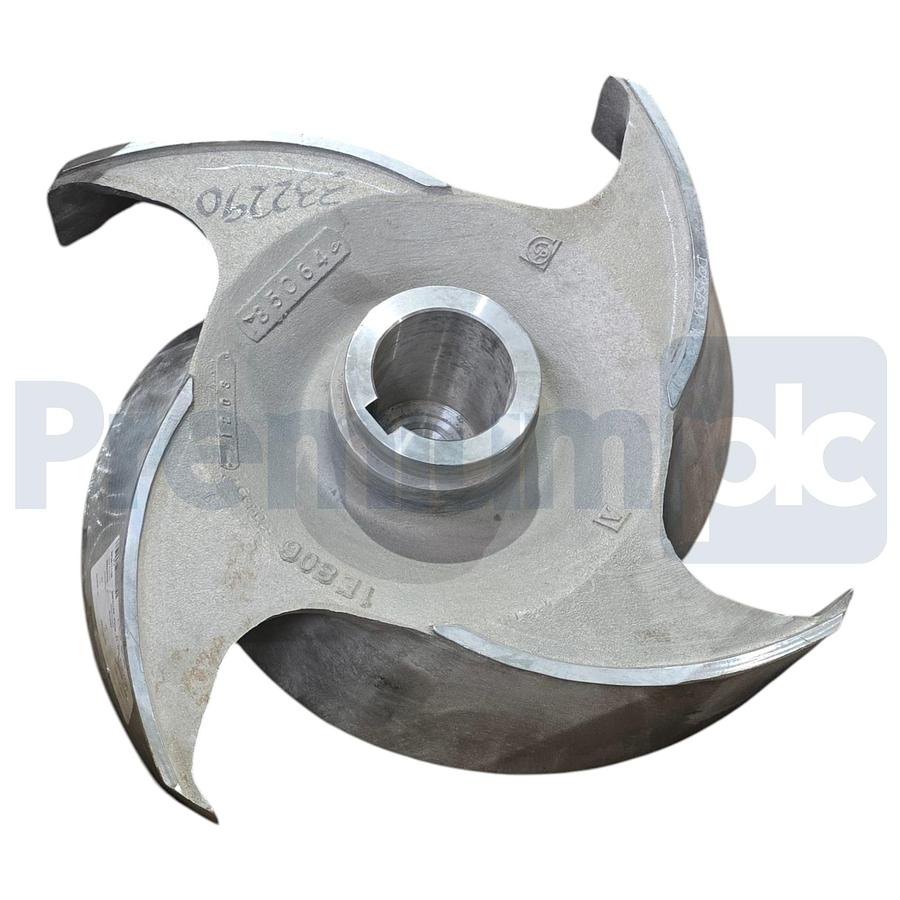 Used ITT Goulds Pumps D09563A-1203 Pump Impeller 22" 4 Vane 3175-L 12X14-22 316SS