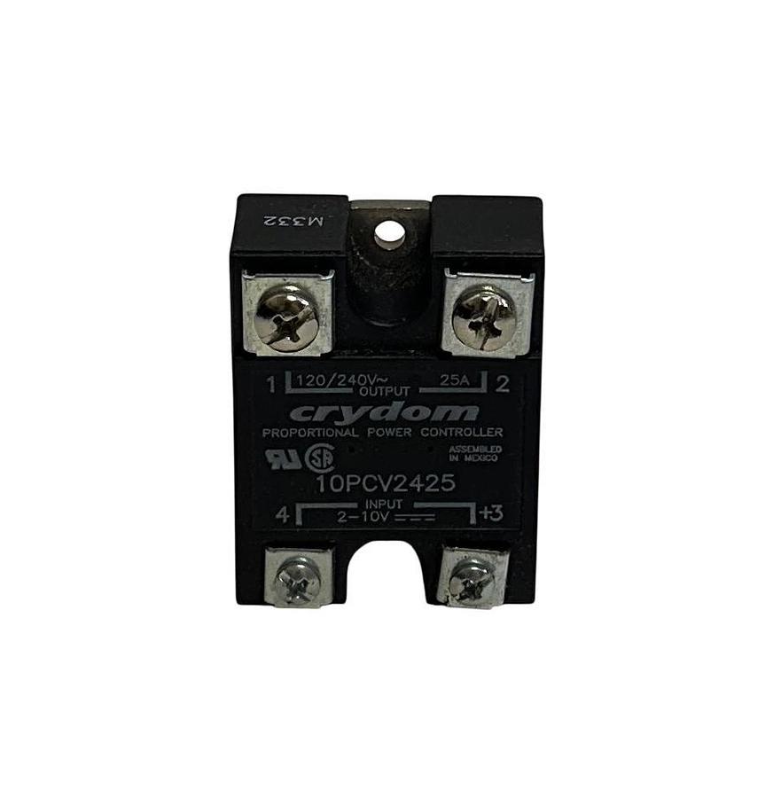 Used CRYDOM 10PCV2425 PROPORTIONAL POWER CONTROLLER / SOLID STATE RELAY 120/240V USNP