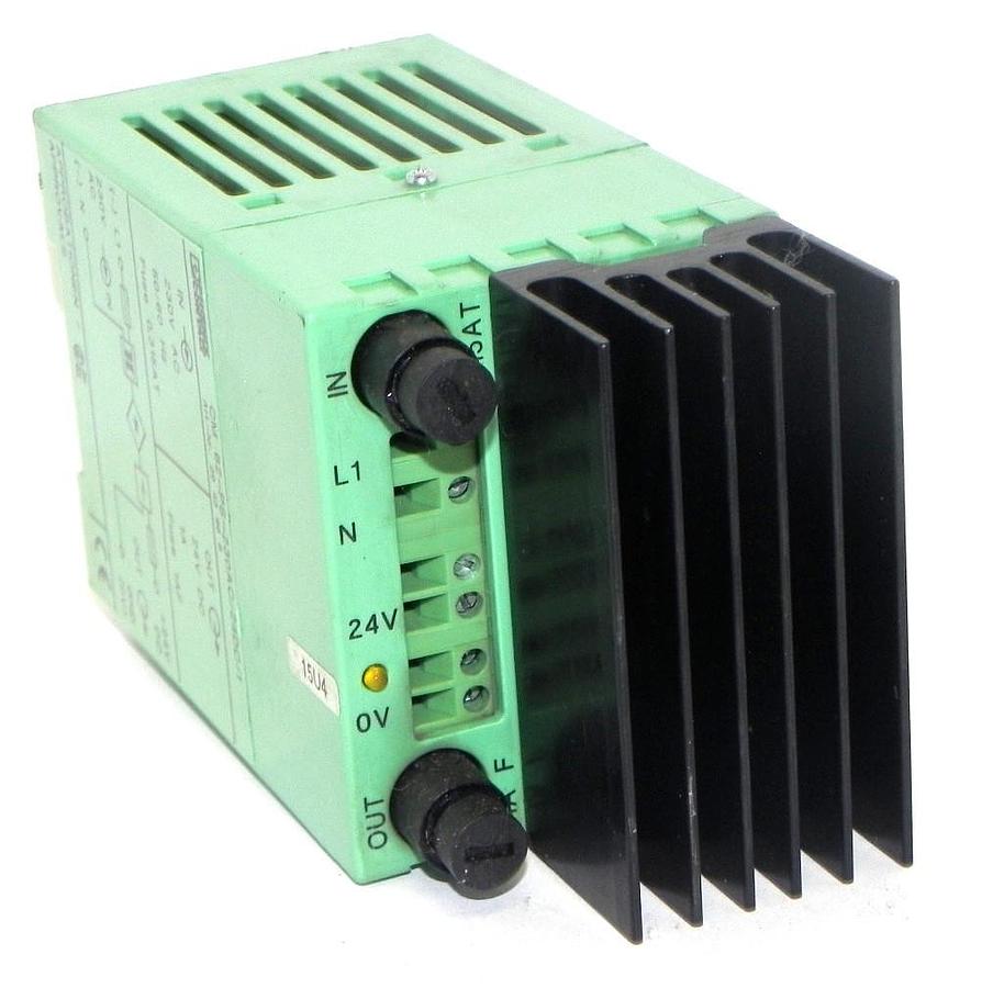 Used PHOENIX CONTACT 2943686 POWER SUPPLY CM 62-PS-230AC/24DC/1