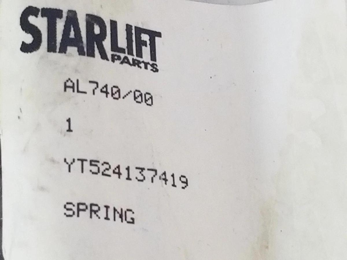 Used NEW TOTAL SOURCE AL740/00 YT524137419 SPRING