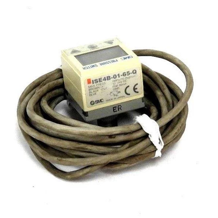Used NEW SMC ISE4B-01-65-Q PRESSURE SWITCH ISE4B0165Q