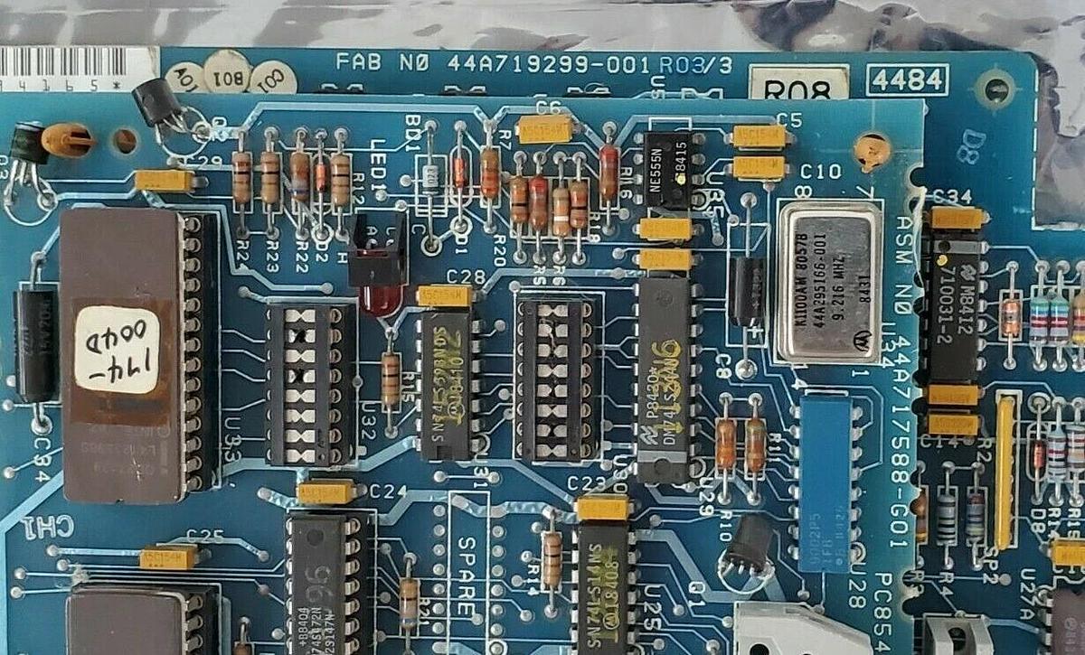 Used GE FANUC IC600YB944D PC BOARD 44A717587-G01 W/ 44A717588-G01 MEMORY BOARD
