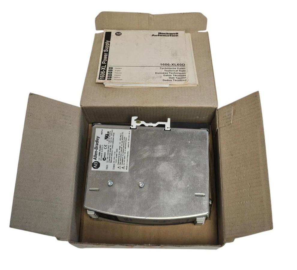 NIB ALLEN BRADLEY 1606-XL60D DC POWER SUPPLY 1606XL60D SER. A